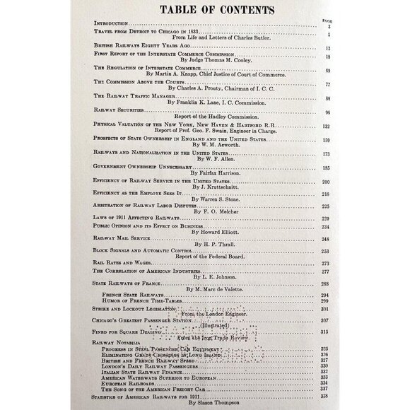The Railway Library And Statistics 1911-1913 1st Editions HC Book Lot Of 3 E42 - Picture 5 of 8